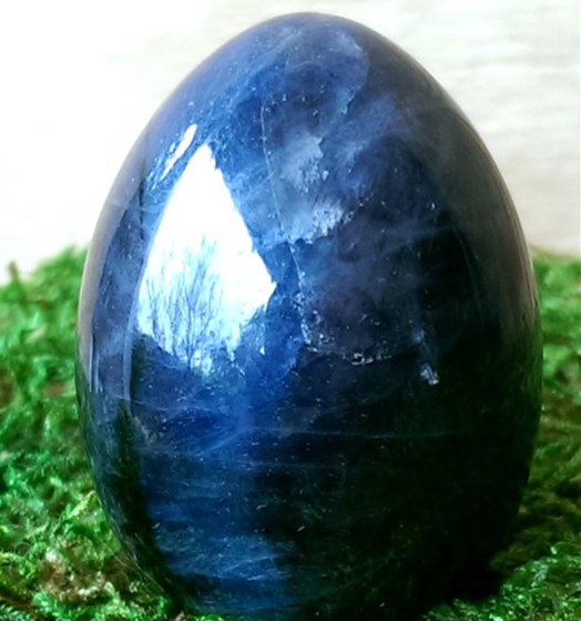 yoni egg: Lapis Lazuli Yoni Egg
